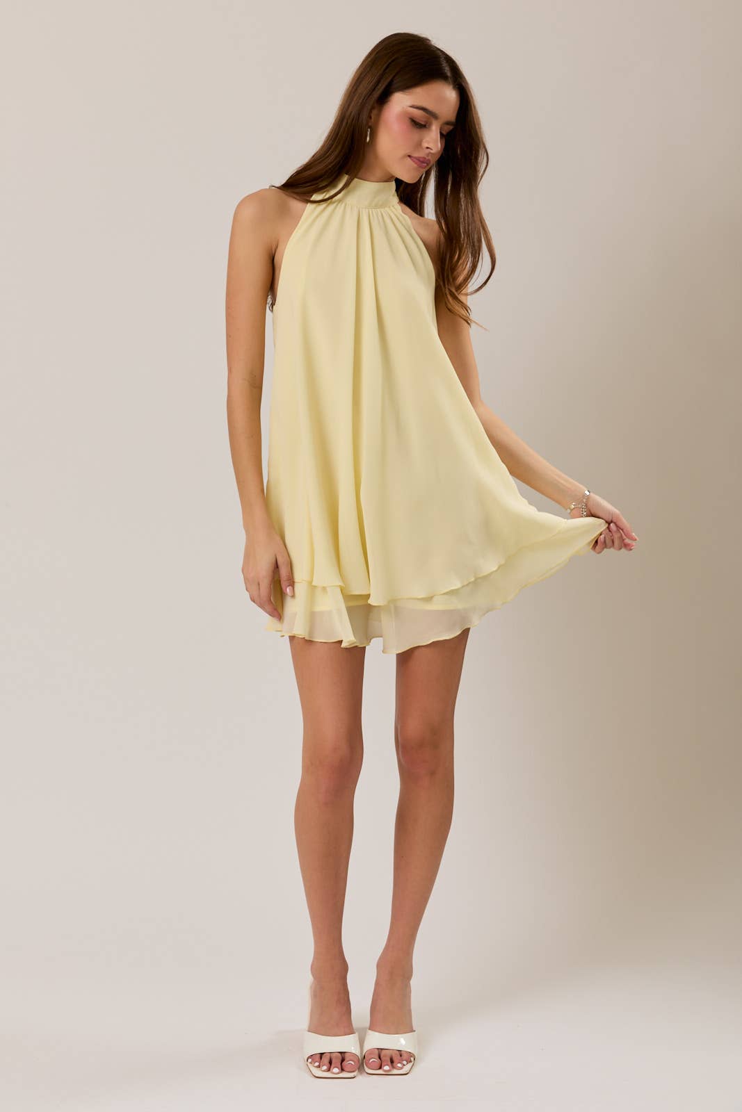 Golden Hour Mini Dress