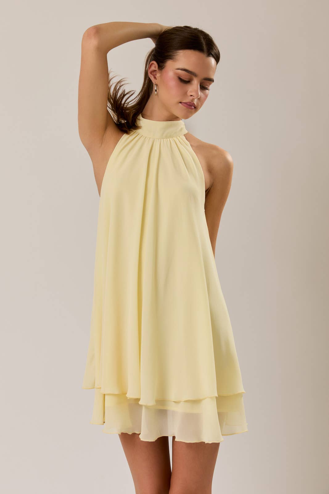 Golden Hour Mini Dress