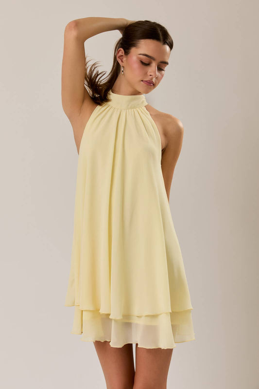 Golden Hour Mini Dress