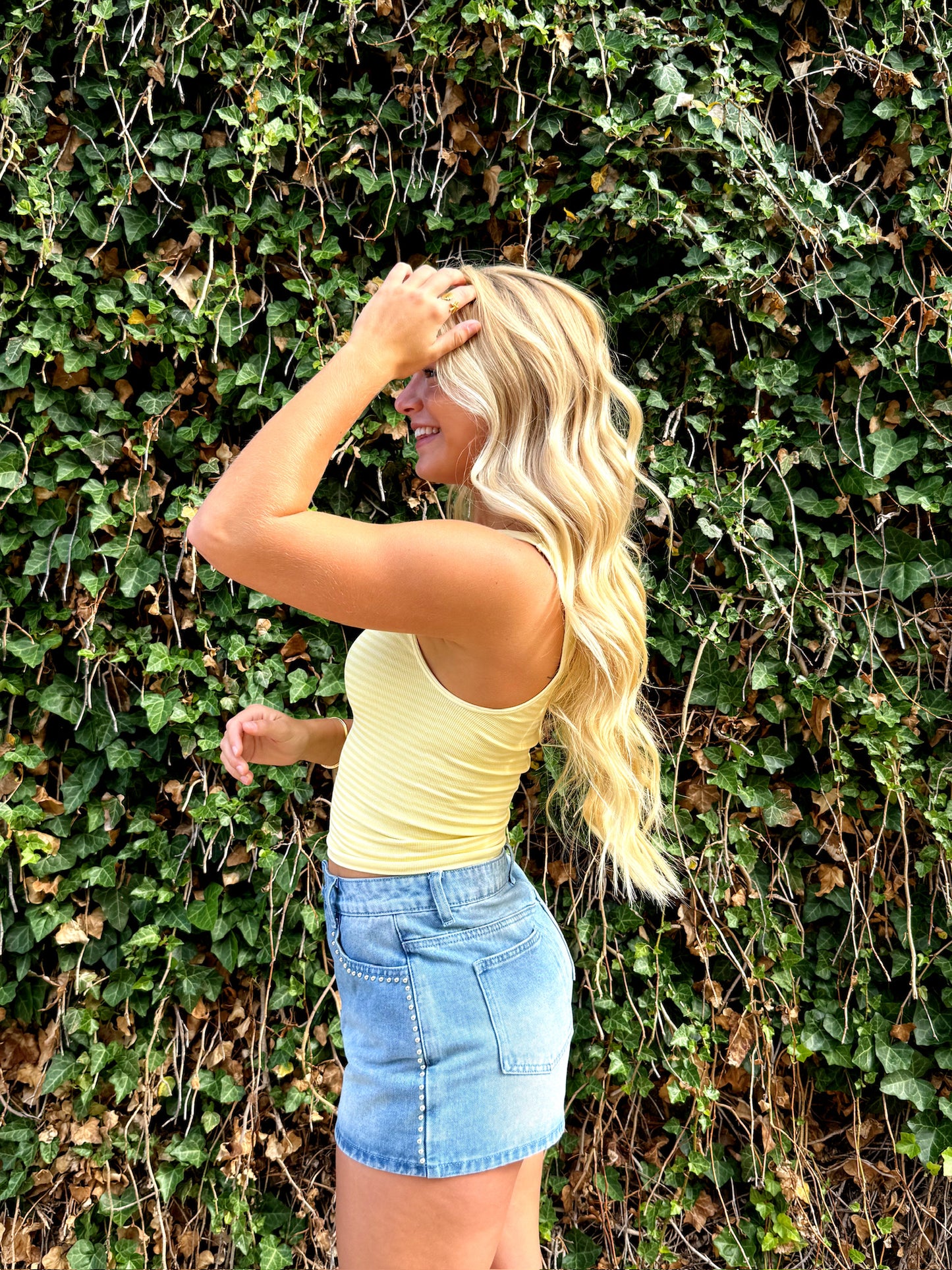 Banana Striped Tank