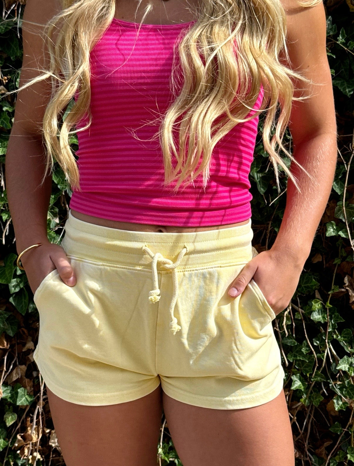 Cozy Pastel Lounge Shorts