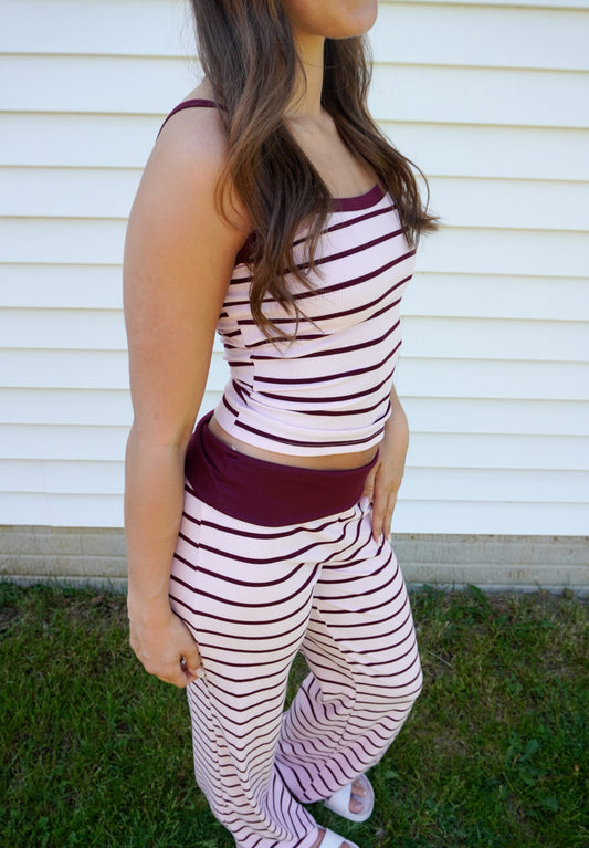 Violet Stripes Set