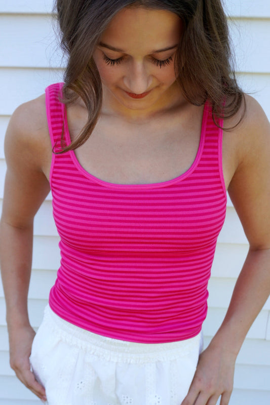 Malibu Striped Tank
