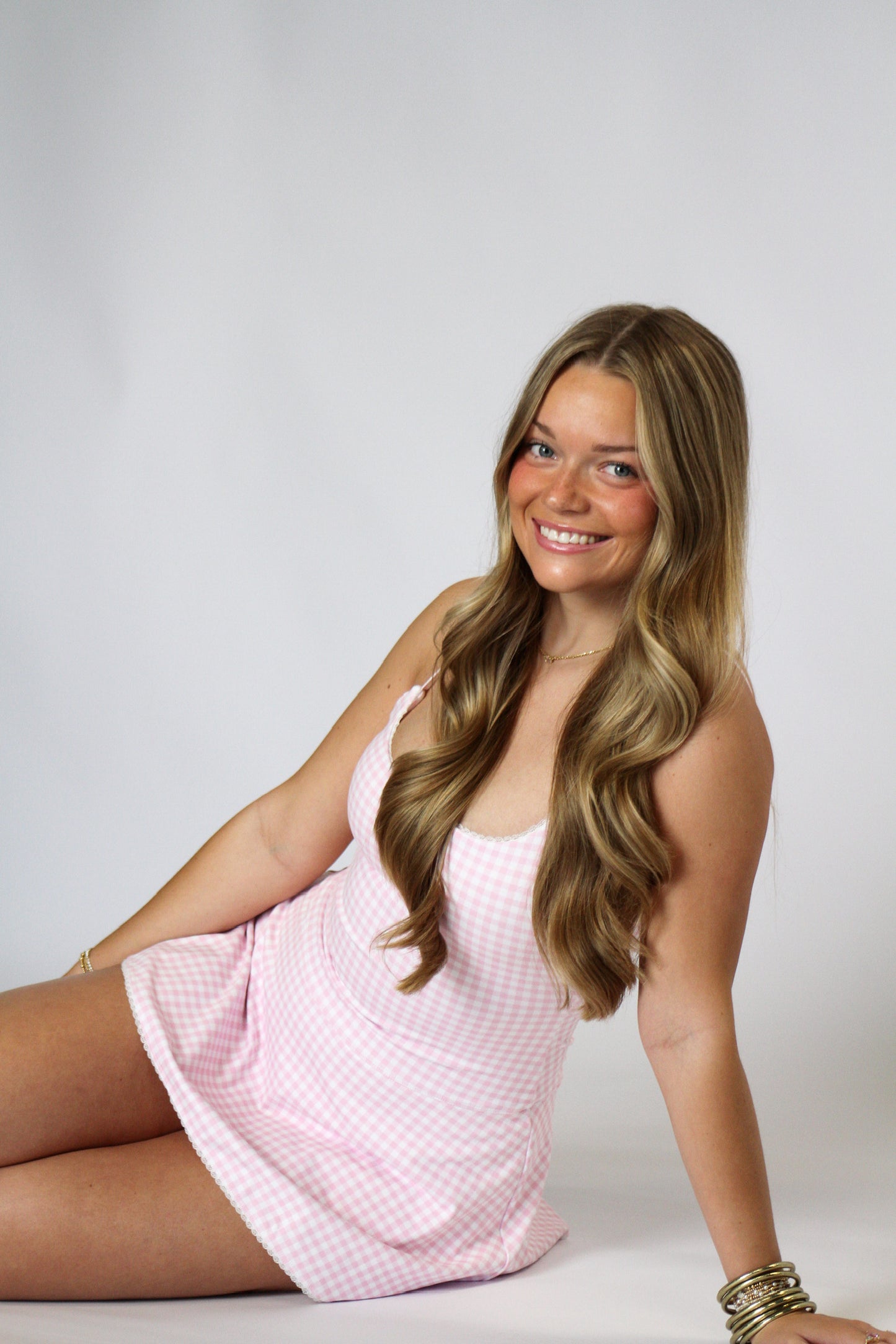 Gingham Mini Dress