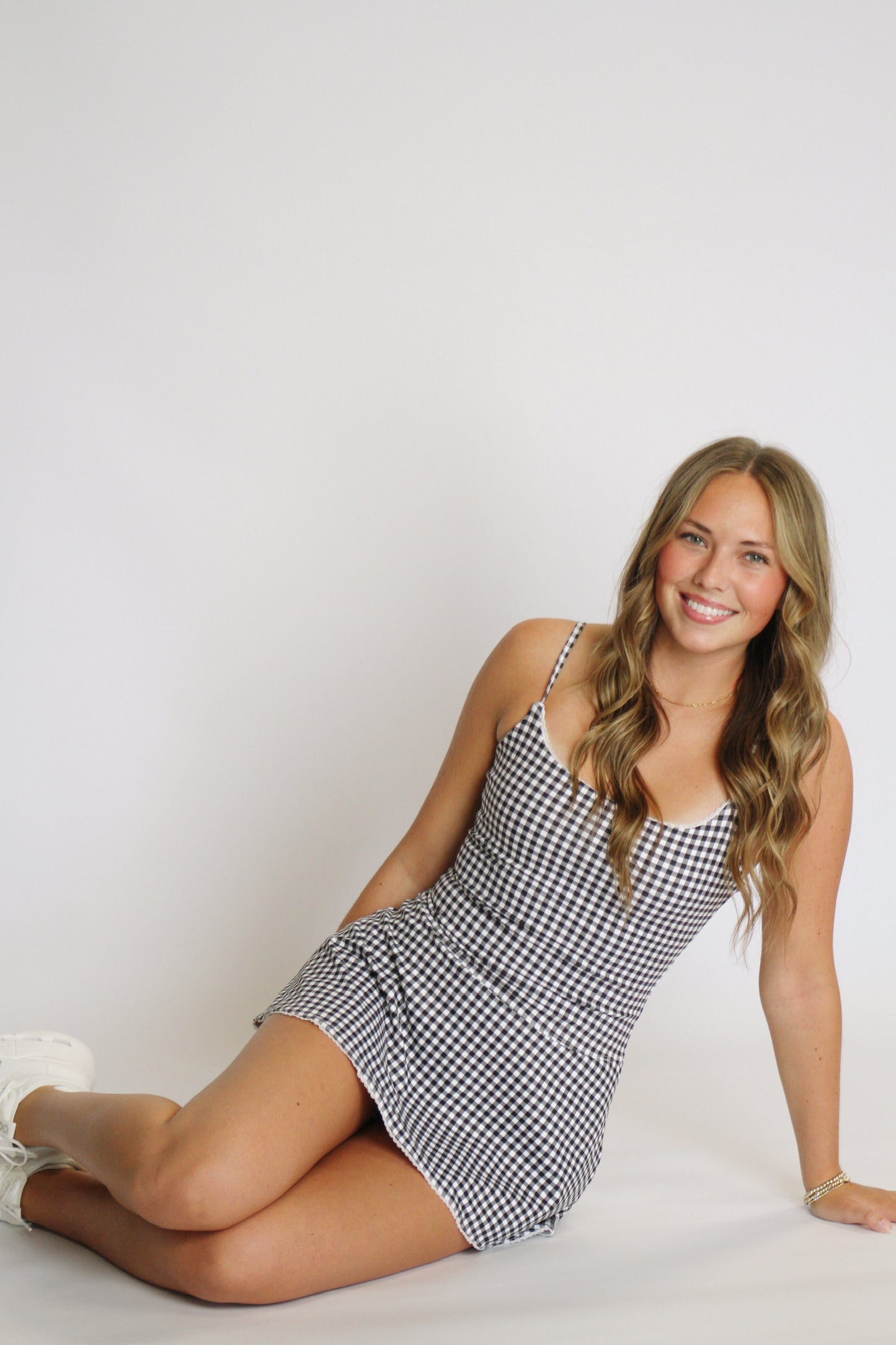 Gingham Mini Dress
