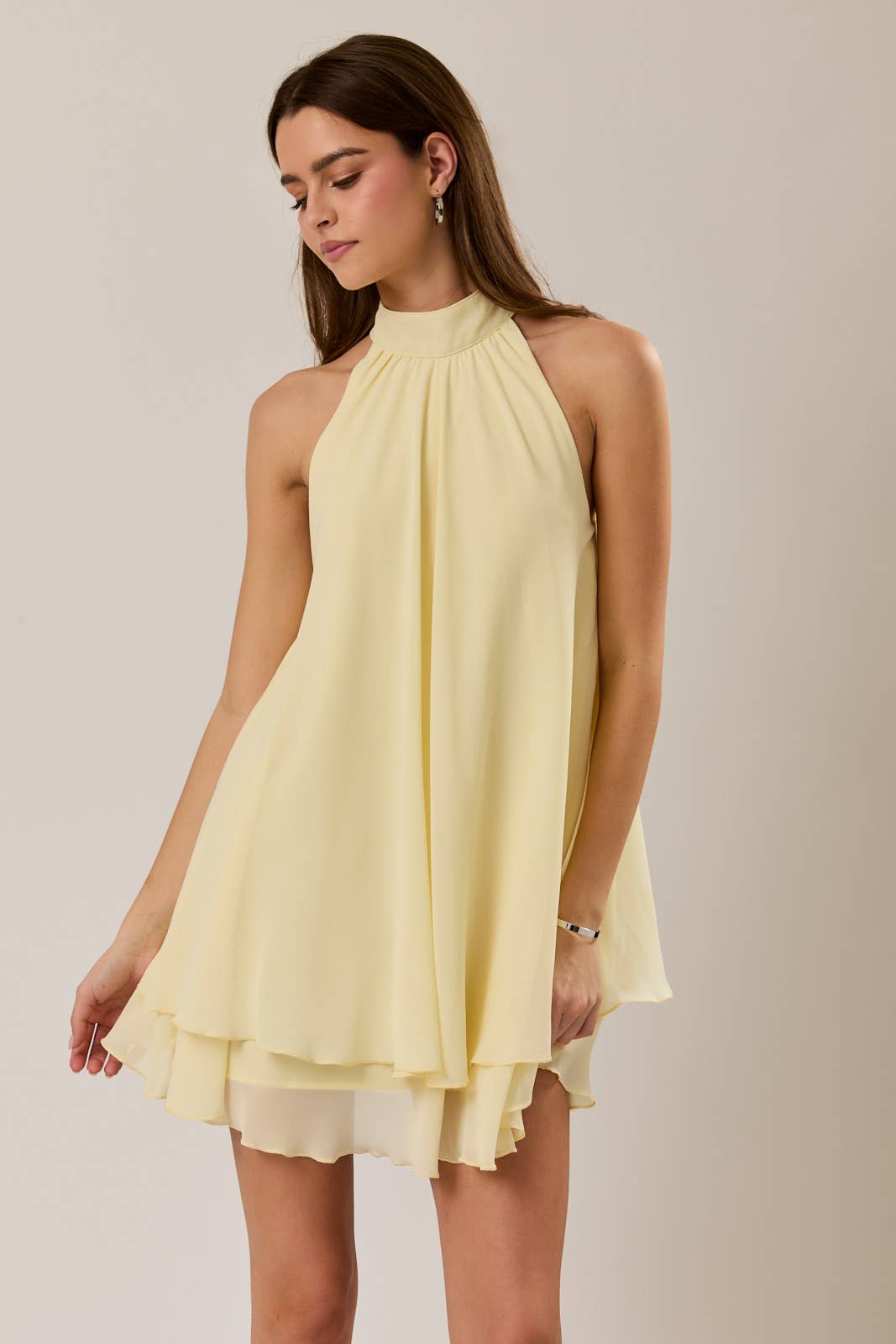 Golden Hour Mini Dress
