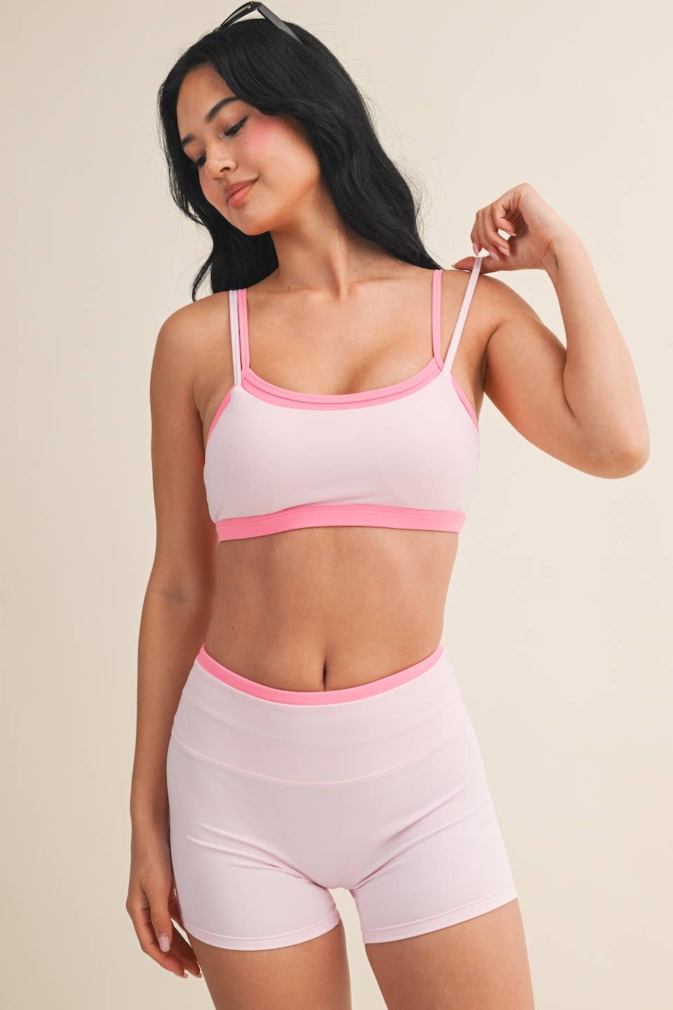 Dreamy Pink Sports Bra