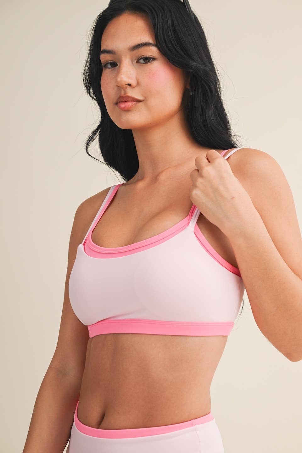 Dreamy Pink Sports Bra